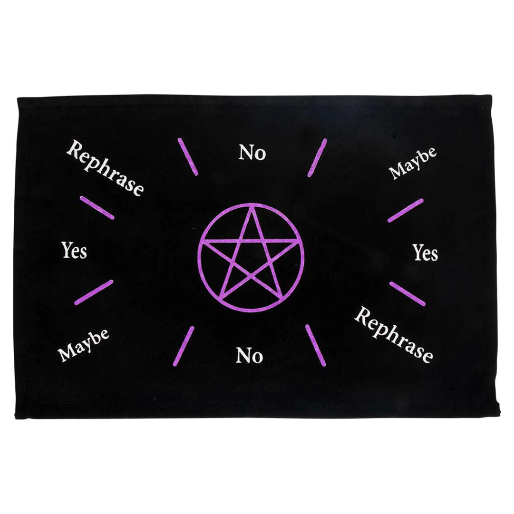 Purple Pentacle Pendulum Mat