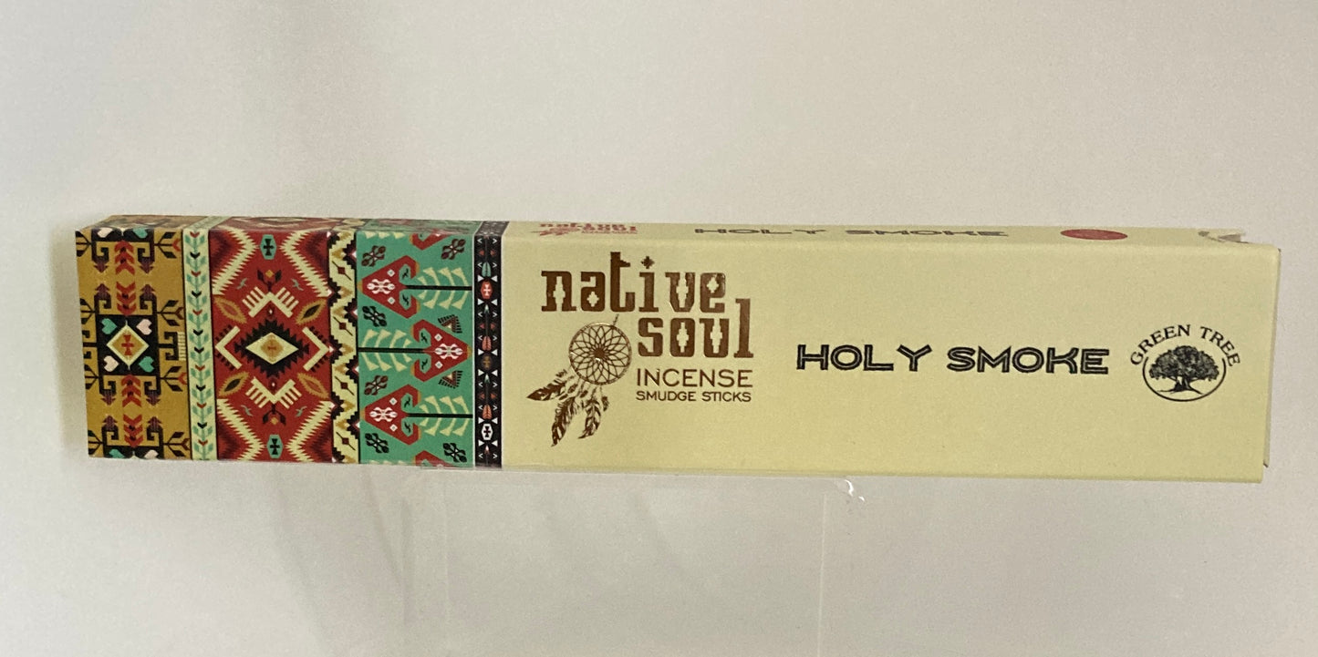 Holy Smoke Native Soul Incense Sticks 15g