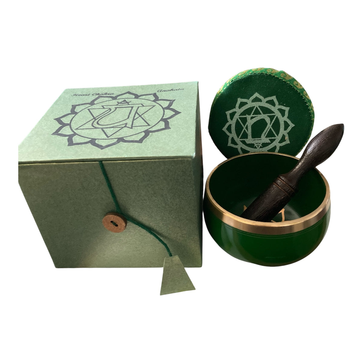 Heart Chakra Mini Singing Bowl (Green)