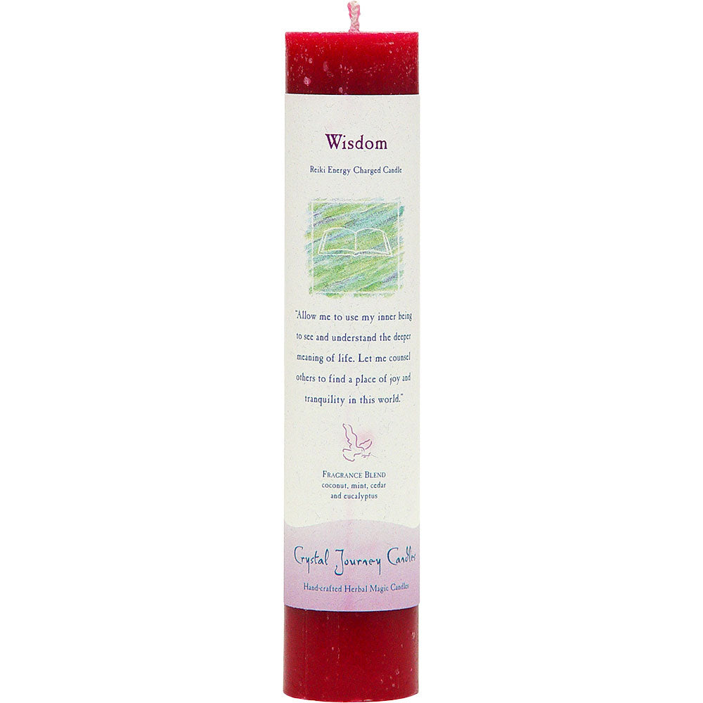 Wisdom - Reiki Energy Charged Candle
