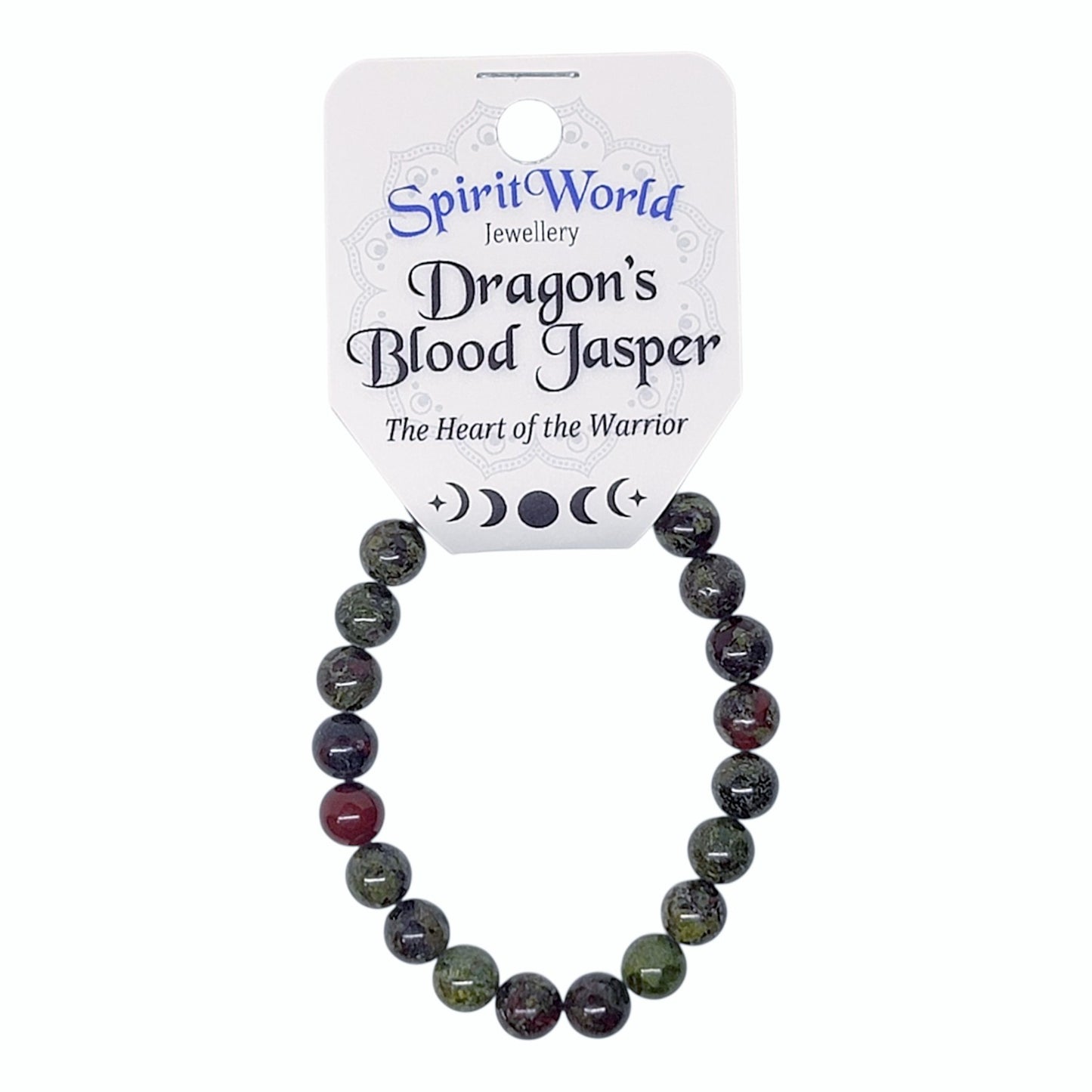 Dragon's Blood Jasper Bracelet 8mm