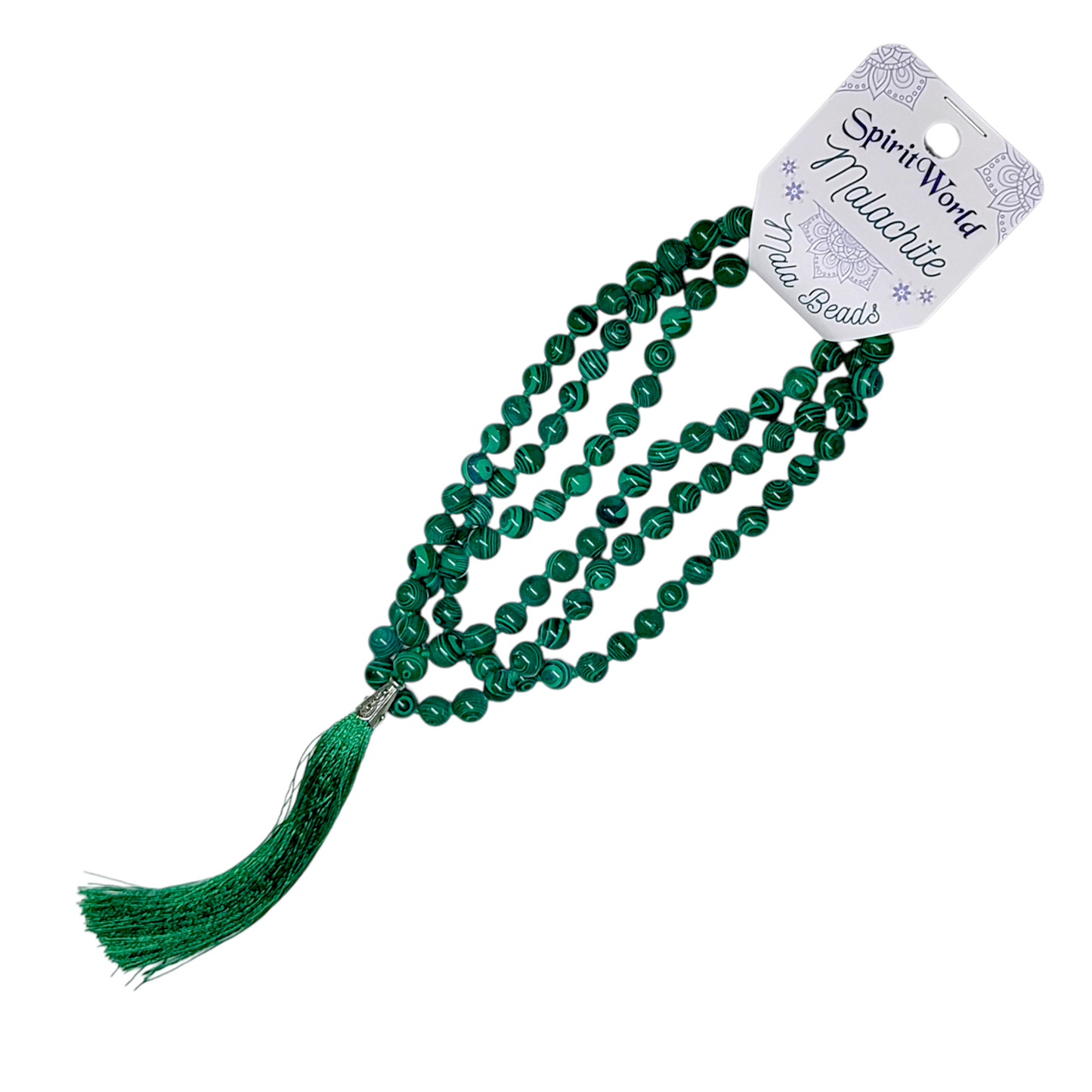 Malachite Mala Prayer Beads