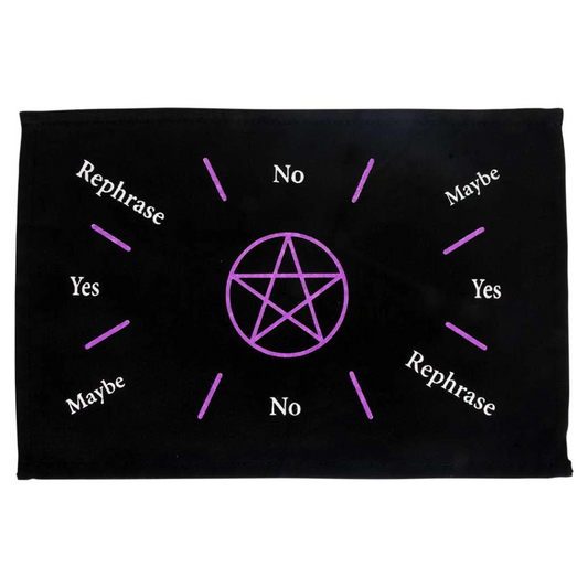 Purple Pentacle Pendulum Mat