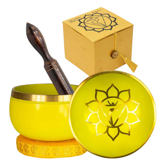 Solar Plexus Chakra Mini Singing Bowl (Yellow)