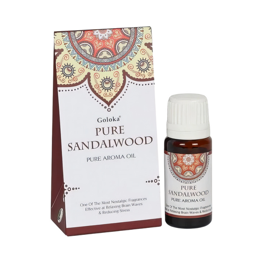 Pure Sandalwood Goloka Aroma Oil 10ml