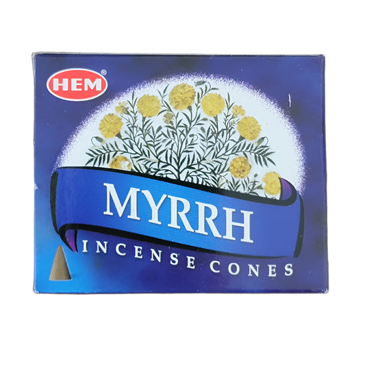 Myrrh Incense Cones HEM
