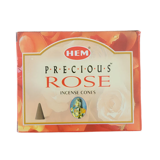 Rose Incense Cones HEM