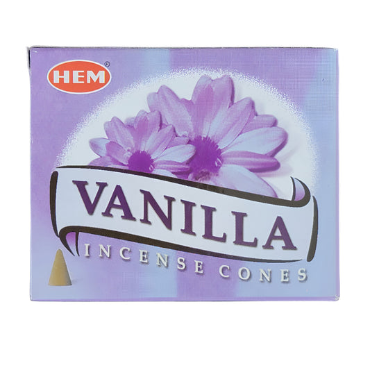 Vanilla Incense Cones HEM