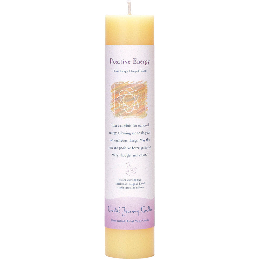 Positive Energy - Reiki Energy Charged Candle