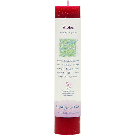 Wisdom - Reiki Energy Charged Candle