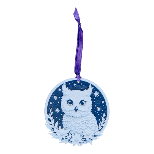 Baby Owl Ornament