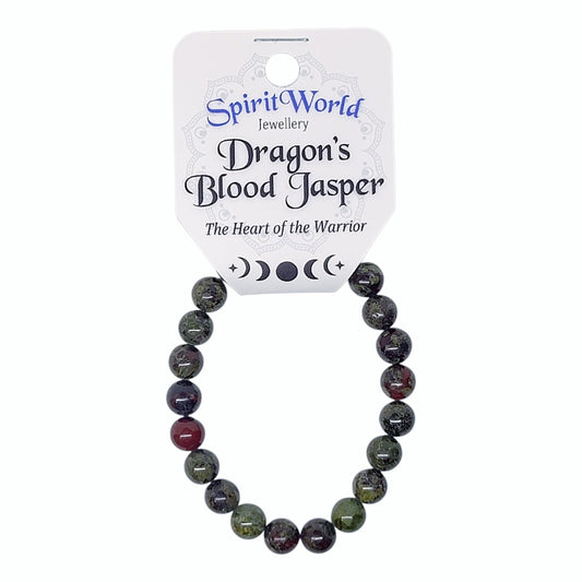 Dragon's Blood Jasper Bracelet 8mm