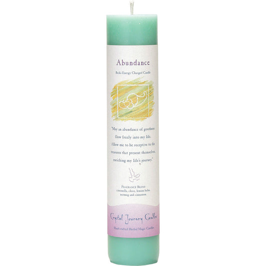 Abundance - Reiki Energy Charged Candle