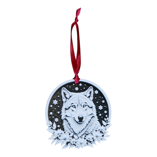 Wolf Ornament