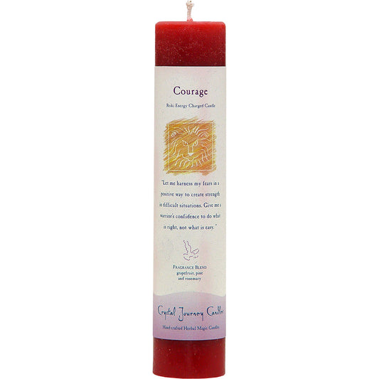 Courage - Reiki Energy Charged Candle