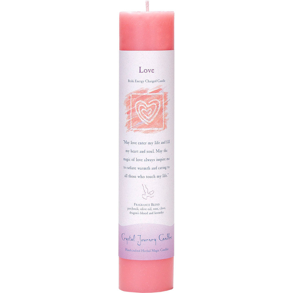 Love - Reiki Energy Charged Candle