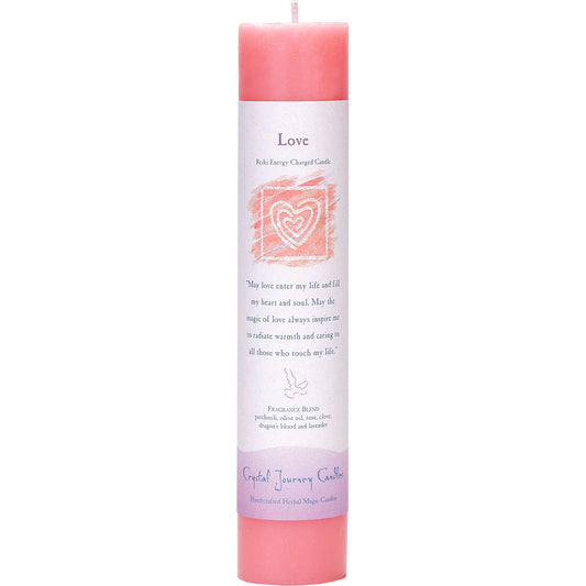 Love - Reiki Energy Charged Candle