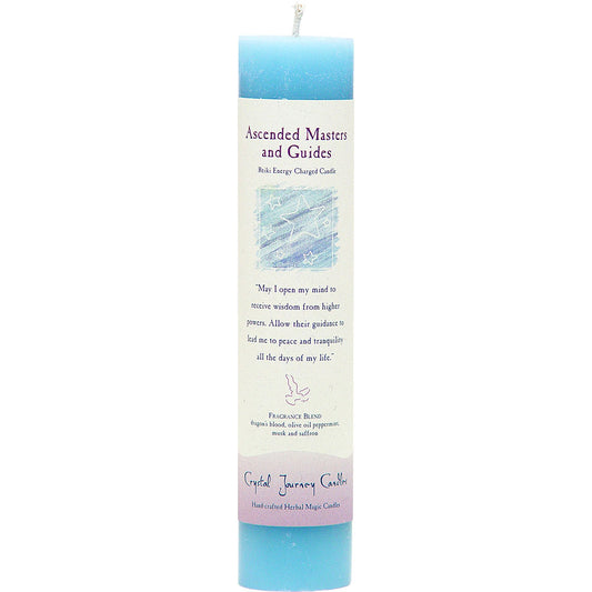 Ascended Masters and Guides - Reiki Energy Charged Candle