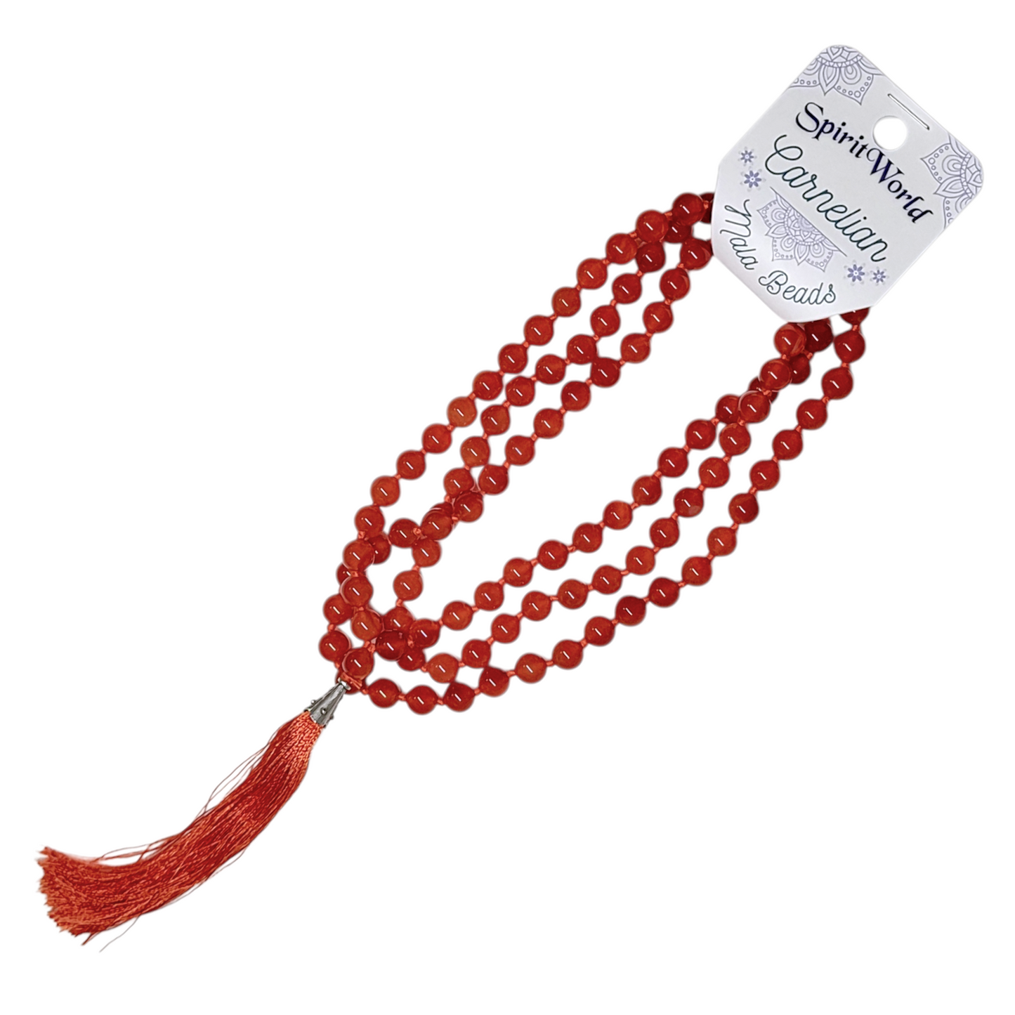 Carnelian Mala Prayer Beads