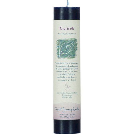 Gratitude - Reiki Energy Charged Candle